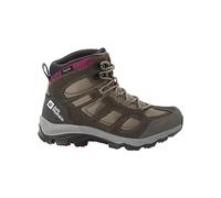 Jack Wolfskin Damen Vojo 3 Texapore Mid W Outdoorschuhe, Khaki Burgundy, 42.5 EU