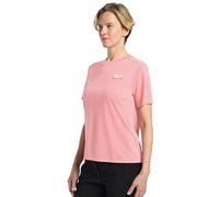 Jack Wolfskin Funktionsshirt "Vonnan" in Rosa - Größe XL | Damen Outdoor Tops Shirts