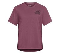 Jack Wolfskin Vonnan Graphic T W ridge leaf raisin (T0338) L