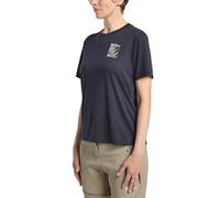 Jack Wolfskin Damen Vonnan Graphic W T-Shirt, Explore Graphite, XS EU