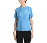 Jack Wolfskin Damen Vonnan Graphic W T-Shirt, Explore Mid Blue, S EU