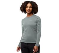 Jack Wolfskin Damen Vonnan Ls W T-Shirt, Slate Green, XL EU
