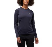 Jack Wolfskin Damen Vonnan Ls W T-Shirt, Graphite, XL EU