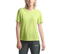 Jack Wolfskin Funktionsshirt "Vonnan" in Limette - Größe M | Damen Outdoor Tops Shirts