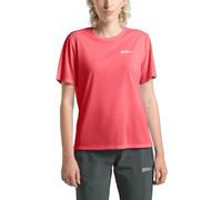 Jack Wolfskin Women's Vonnan Short Sleeve Tee Sunset Coral L