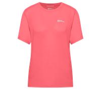 Jack Wolfskin Damen Vonnan S/S W T-Shirt, Sunset Coral, L EU