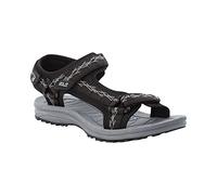 Jack Wolfskin Wave Breaker Women Trekkingsandale Damen 35.5 schwarz black / grey