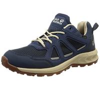 Jack Wolfskin Damen Woodland 2 Texapore Low W Sneaker, Dark Blue/Beige, 37 EU