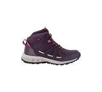 Jack Wolfskin Damen Woodland 2 Texapore Mid W, Purple / Phantom, 39.5 EU