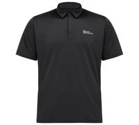 Jack Wolfskin Herren DELGAMI Polo M T-Shirt, Black, XXL