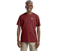 Jack Wolfskin Herren DELGAMI S/S M T-Shirt, deep Ruby, XXL
