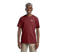 Jack Wolfskin Herren DELGAMI S/S M T-Shirt, deep Ruby, S