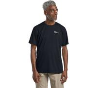 Jack Wolfskin Herren DELGAMI S/S M T-Shirt, Black, 56