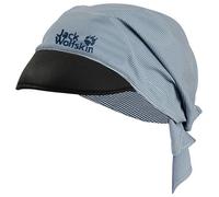 Jack Wolfskin Desert Sun Triangle Cap Kids night blue checks - Größe one size