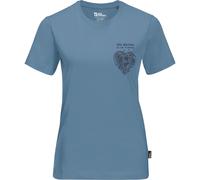 Jack Wolfskin Discover Heart Damen Tanktop, blau XXL