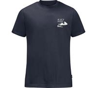Jack Wolfskin Discover Herren T-Shirt, blau XL