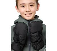 Jack Wolfskin Easy Entry Mitten Kids Winddichte Fäustlinge Kinder 128 black black