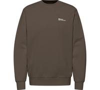 Jack Wolfskin ESSENTIAL CREWNECK M Herren Sweatshirt, braun, größe XL