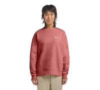 Jack Wolfskin Sweatshirt Essential Crewneck W aus Bio-Baumwolle Damen XL rot (mineral red)