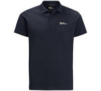 Jack Wolfskin Essential Herren Poloshirt, blau, Gr. M