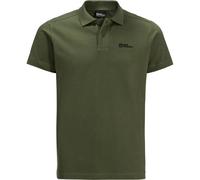 Jack Wolfskin Essential Herren Poloshirt, grün L