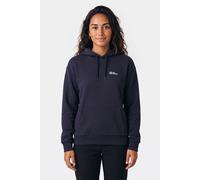 Jack Wolfskin Kapuzenpullover Essential Hoodie Damen Bio-Baumwolle Dark Navy S