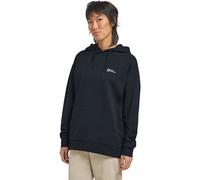 Jack Wolfskin W Essential Hoodie W, Dark Navy / L, Damen Midlayer