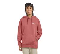 Jack Wolfskin Essential Hoodie Women Hoodie aus Bio-Baumwolle Damen S red mineral red