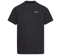 Jack Wolfskin T-Shirt Essential Herren Kurzarm 100% Baumwolle XL Schwarz