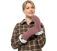 Jack Wolfskin Damen Highloft Knit Mitten W Handschuh, Afterglow, S