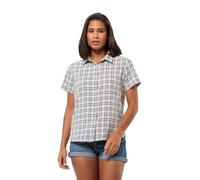 Jack Wolfskin Shirt Febla – feuchtigkeitsregulierend, atmungsaktiv – Damen S night blue checks