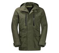 Jack Wolfskin Field Port Herren Grün Mantel 36 (Brust)
