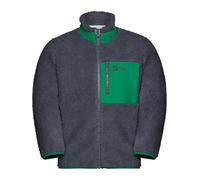 Jack Wolfskin Fleecejacke "Ice Curl" in Anthrazit - Größe 164 | Kids Fleecejacken Fleecepullover