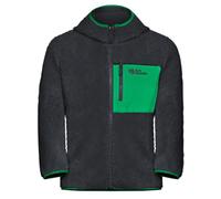 Jack Wolfskin Fleecejacke "Ice Curl" in Schwarz - Größe 164 | Kids Fleecejacken Fleecepullover