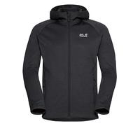 Jack Wolfskin Fleecejacke "Peak District" in Schwarz - Größe XL | Herren Pullover Sport