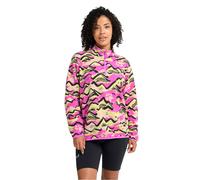 Jack Wolfskin Fleecepullover Paw Era 100 Print Half-Zip pink/beige Damen, Größe M