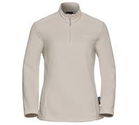 Jack Wolfskin Fleecepullover "Taunus" in Sand - Größe L | Damenpullover