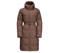 Jack Wolfskin Winter-Daunenmantel Frozen Lake Coat (winddicht, wasserabweisend) braun Damen, Größe M