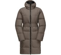 Jack Wolfskin Frozen Lake Coat Women Daunenmantel Damen XL brown cold coffee