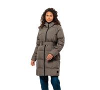 Jack Wolfskin Frozen Lake Coat Women Daunenmantel Damen XL brown cold coffee