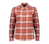 Jack Wolfskin Funktionshemd "Wanderweg" in Orange - Größe L | Damen Outdoor Tops Shirts