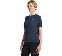 Jack Wolfskin Funktionsshirt in Dunkelblau - Größe XXL | Damen Outdoor Tops Shirts
