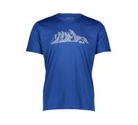 Jack Wolfskin Funktionsshirt Peak Graphic Blau Größe M
