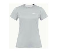 Jack Wolfskin Women's Prelight Chill Tee Cool Grey M