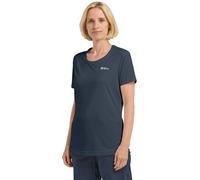 Jack Wolfskin Women's Tech Tee Midnight Sky XS