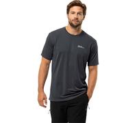 Jack Wolfskin Funktionsshirt "Vonnan" in Anthrazit - Größe S | Herren Sportshirts