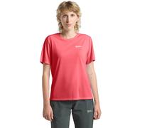Jack Wolfskin Damen Vonnan S/S W T-Shirt, Sunset Coral, L EU