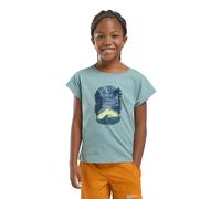 Jack Wolfskin Graphic Girls T-Shirt T-Shirt aus Bio-Baumwolle Kinder 116 multi color PRINT soft jade