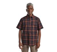 Jack Wolfskin Herren Great Plains Shirt Hemd, Check Dark Navy, XL EU