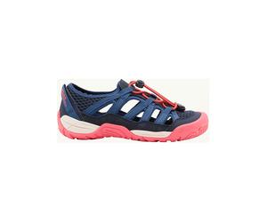 Jack Wolfskin Halbsandalen "Levante" in Dunkelblau/Pink - Größe 28 | Kindersandalen